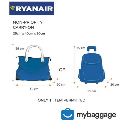 ryanair cabin bag size.